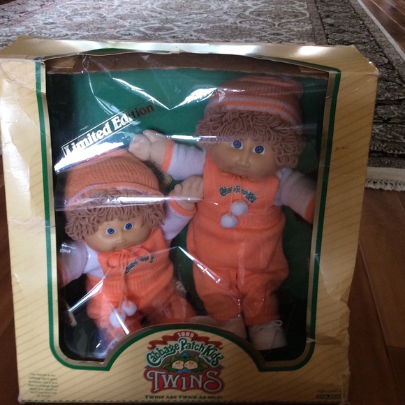 Cabbage Patch Kids Other - 💙Rare💙 1985 Cabbage Patch kids twin baby boys